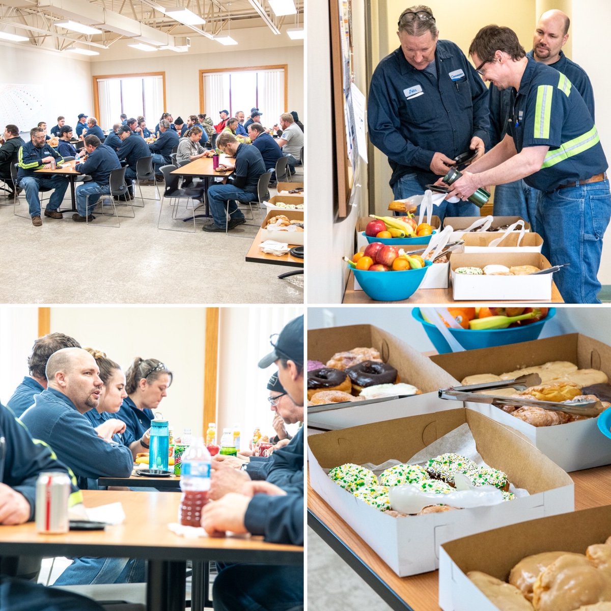 Geringhoff's tweet photo. Today is National Employee Appreciation Day! We’re taking a well-deserved break from making industry leading #Geringhoff #cornheads and #drapersheads to celebrate with refreshments! | #nationalemployeeappreciationday https://t.co/4izCcXYRPM