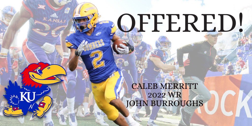 Blessed and honored to receive my First Power Five Offer from the University of Kansas! Special thanks to <a href="/CoachDiribe96/">Chidera Uzo-Diribe</a> for making this possible. <a href="/CoachLesMiles/">Les Miles</a> <a href="/JoshuaEargle/">Joshua Eargle</a> <a href="/KU_Football/">Kansas Football</a>
<a href="/JayhawkSlant/">JayhawkSlant</a> <a href="/JPRockMO/">JP Rock</a>
<a href="/AllenTrieu/">Allen Trieu</a> <a href="/lemminginsider/">Matt Lemming</a>
#KUfball #RockChalk