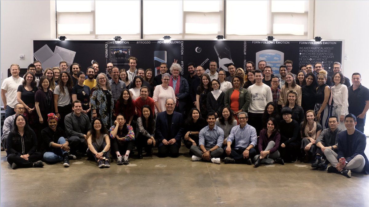 frogdesign's tweet photo. Thank you to our frogs from all across the pond for doing your best work, every single day. Happy #EmployeeAppreciationDay. #lovewhatyoumake https://t.co/d1Z7IoYKG5