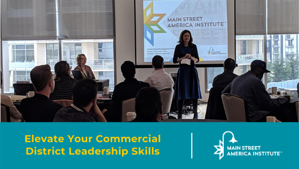 NatlMainStreet's tweet photo. Get the tools to lead people effectively by registering for the Main Street America Institute's Leadership Development Workshop, generously sponsored by US Bank and held in conjunction with the Main Street Now Conference in Dallas. Learn more: https://t.co/UFmlr9UQlc https://t.co/RZo9SmDz6h