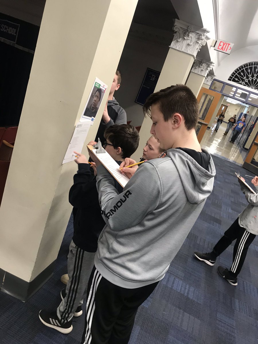 SrtaTrzaskaBMS's tweet photo. Our first ever #woolyweek at @BataviaMiddle is off to SUCH a great start!! @senorwooly we are having a BLAST!! #bmspride https://t.co/Lh6uHMN3Zq