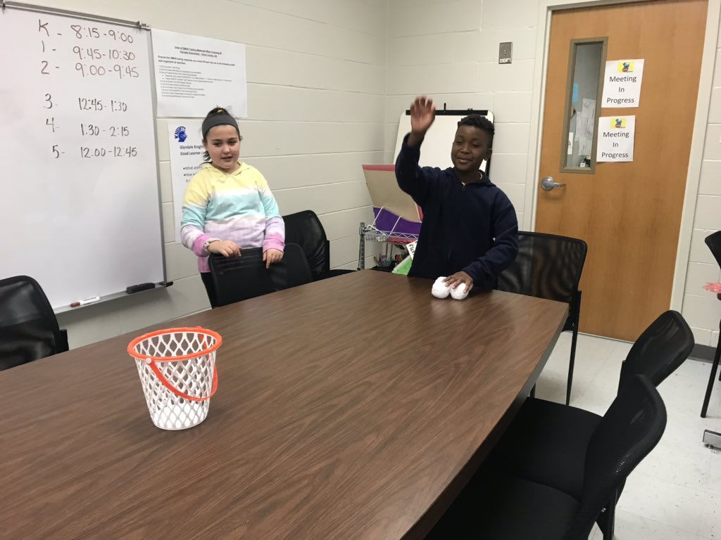Peacelove1st's tweet photo. We read excerpts from our book about BASKETBALL and determined if they were from the realistic fiction or the nonfiction section of the book. They earned a shot for each correct answer. 🏀🏰🏀 #mixedgenres #edge #comprehension #makeitrelevant @GlyndaleElemen1 https://t.co/A0c2M2ijq6