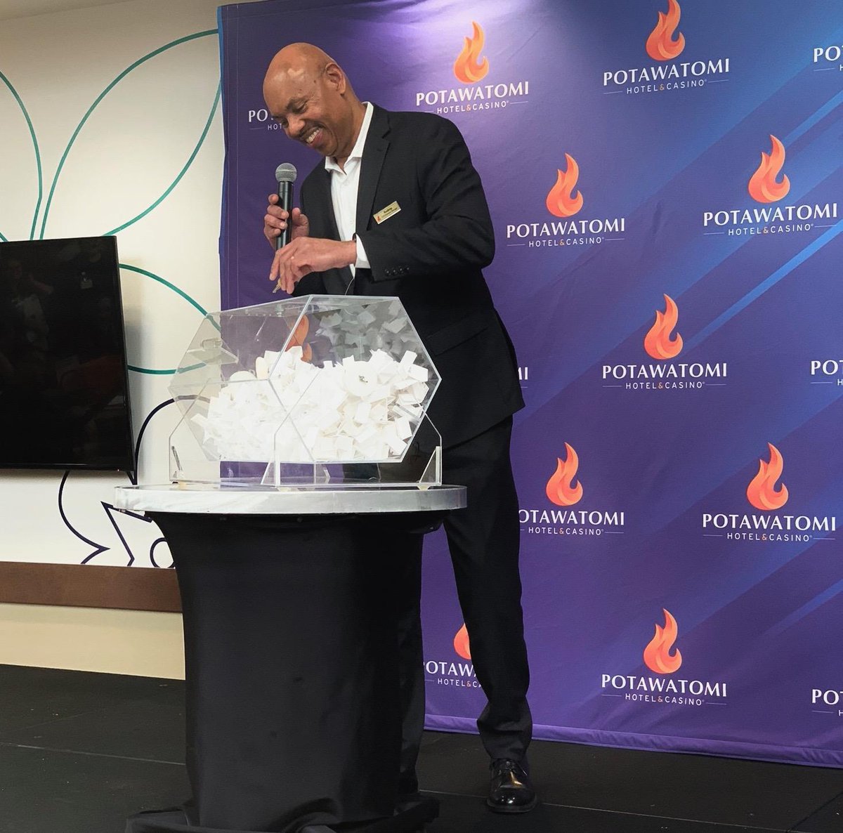 Yesterday our CEO and General Manager, Rodney Ferguson drew 10 team member names for a chance to win the ultimate vacation to Hawaii or Disney World! Team members who attended any of our PHC Live! annual meeting sessions were entered &amp; next week we get to see the big reveal! 🔥