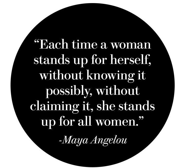 ProductsRussell's tweet photo. Even though it is an official holiday on Sunday, #InternationalWomensDay2020 is trending today, so we got on board as well. 

#Courage #Quotes #MayaAngelou #StandUp https://t.co/6G9GKMSdHY