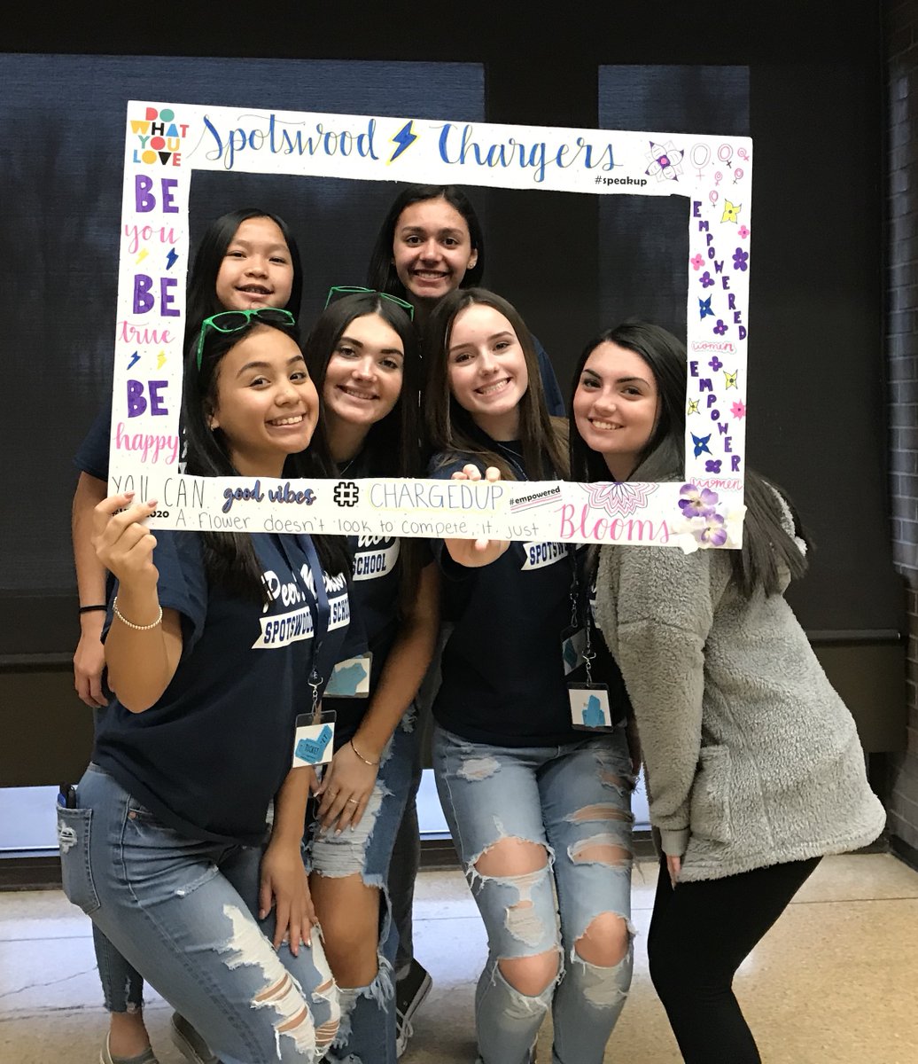 SPSDCounseling's tweet photo. Spotswood Students attending the 16th Annual Young Womens Conference at MCCC. https://t.co/nCcZgLtzAW