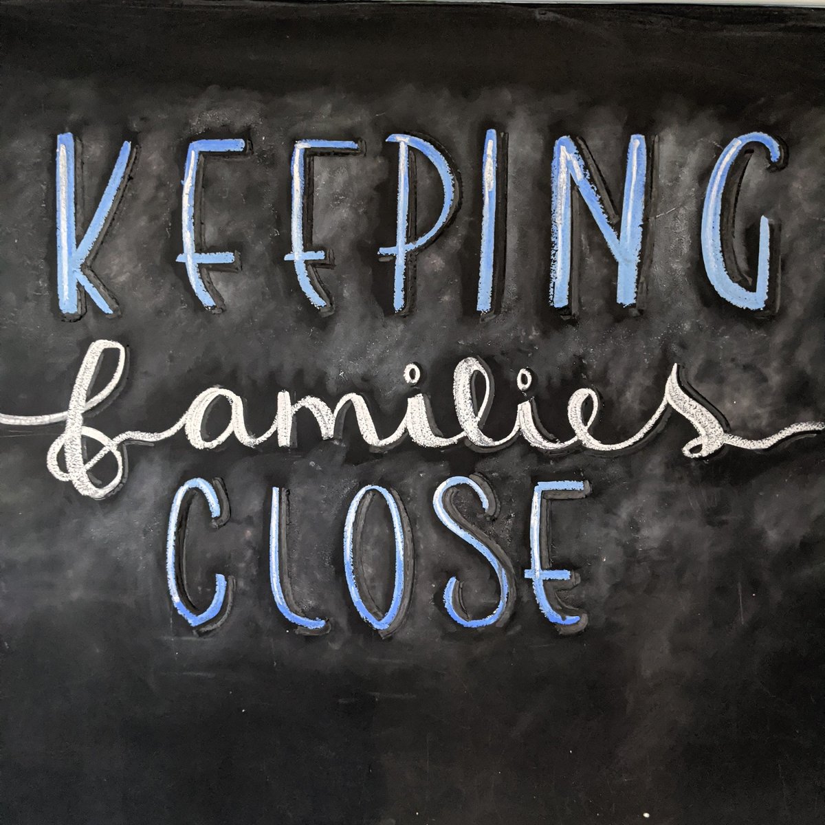 RMHCSWO's tweet photo. The #1 reason we're here in three simple words... ❤️ #KeepingFamiliesClose #whywerehere #chalkart #ourmission #bettertogether https://t.co/0dNCKoUMQ7
