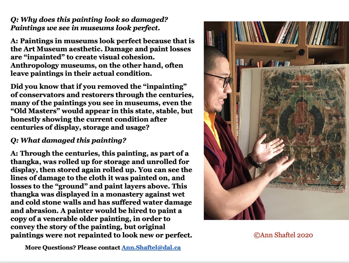 Why do museum paintings look perfect but monastery paintings look damaged? Read about it here! …caretaker-training.networkforgood.com