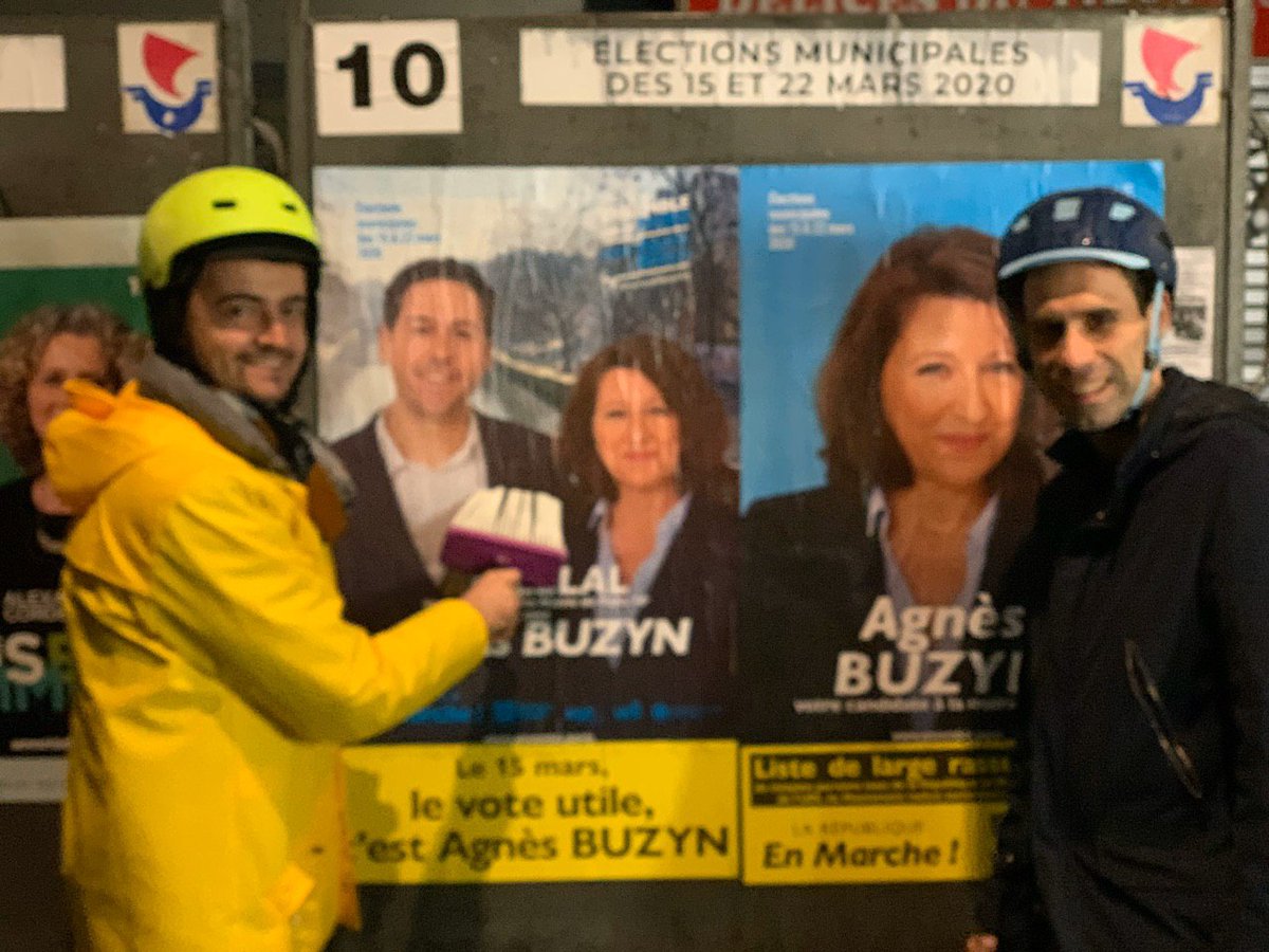 karimamellal's tweet photo. Porte à porte toute la journée, tournée des écoles, tractage dans tout l'arrondissement, tournées de quartiers... J-9 avant le 1er tour des #Municipales2020
À #Paris10 on lâche rien ✊ 
#AgnesBuzyn https://t.co/kfzIqjt86F