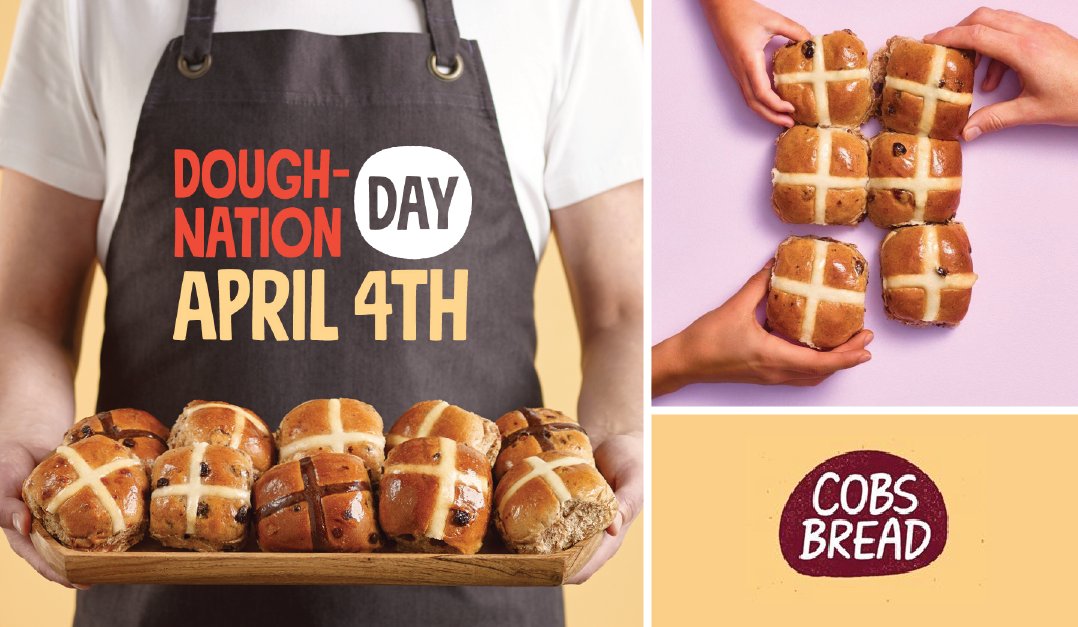 ComoxValleyCDA's tweet photo. Get ready for @COBSBread Dough Nation Day! Try all the flavours now and then come back for your favourites on April 4 to raise money for local child development. Learn more: https://t.co/ZQsmJ3bOxI
https://t.co/1cnuKDNiNO
#SupporttheCVCDA #ComoxValley #hotcrossbuns #fundraiser https://t.co/nc65JzasXN