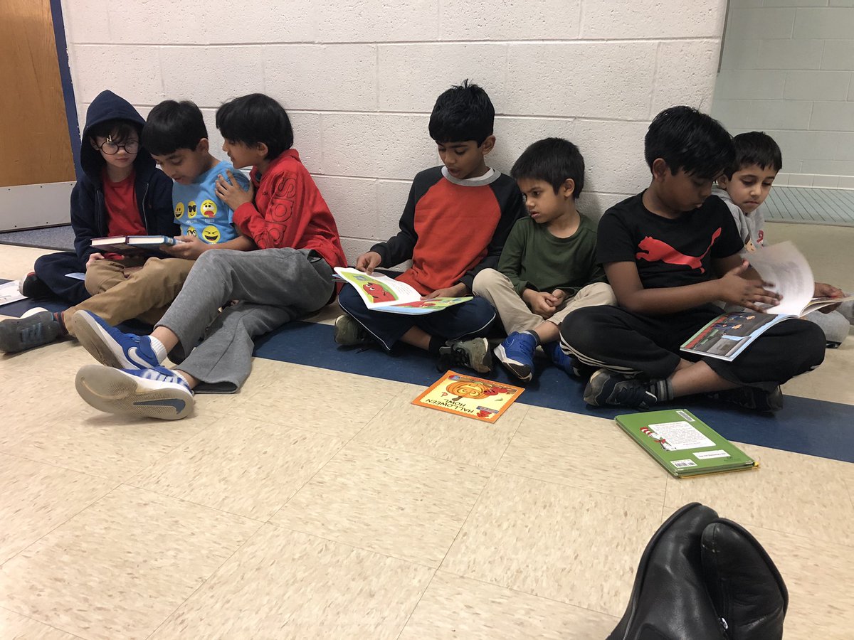Celebrating Read Across America with our third grade reading buddies. Everyone joined in a school wide Drop Everything And Read <a href="/oakhilles/">Oak Hill Elementary</a>