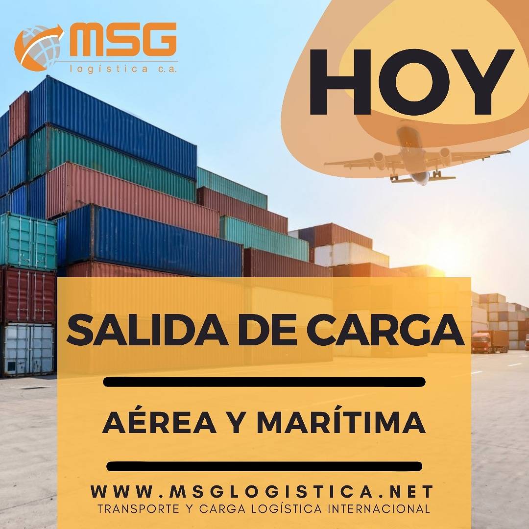 msglogistica's tweet photo. Hoy sale tu carga marítima y área ¡Somos líderes en envíos!

#MSGLogistica

#TRANSPORTE #Logistica #Internacional #Mundo #Servicio #Envio #Aduana #Carga #Almacen #work #working #job #office #company #logistics #grind #msglogistics #miami #video #shipment #venezuela #business https://t.co/LuQvuudPOv