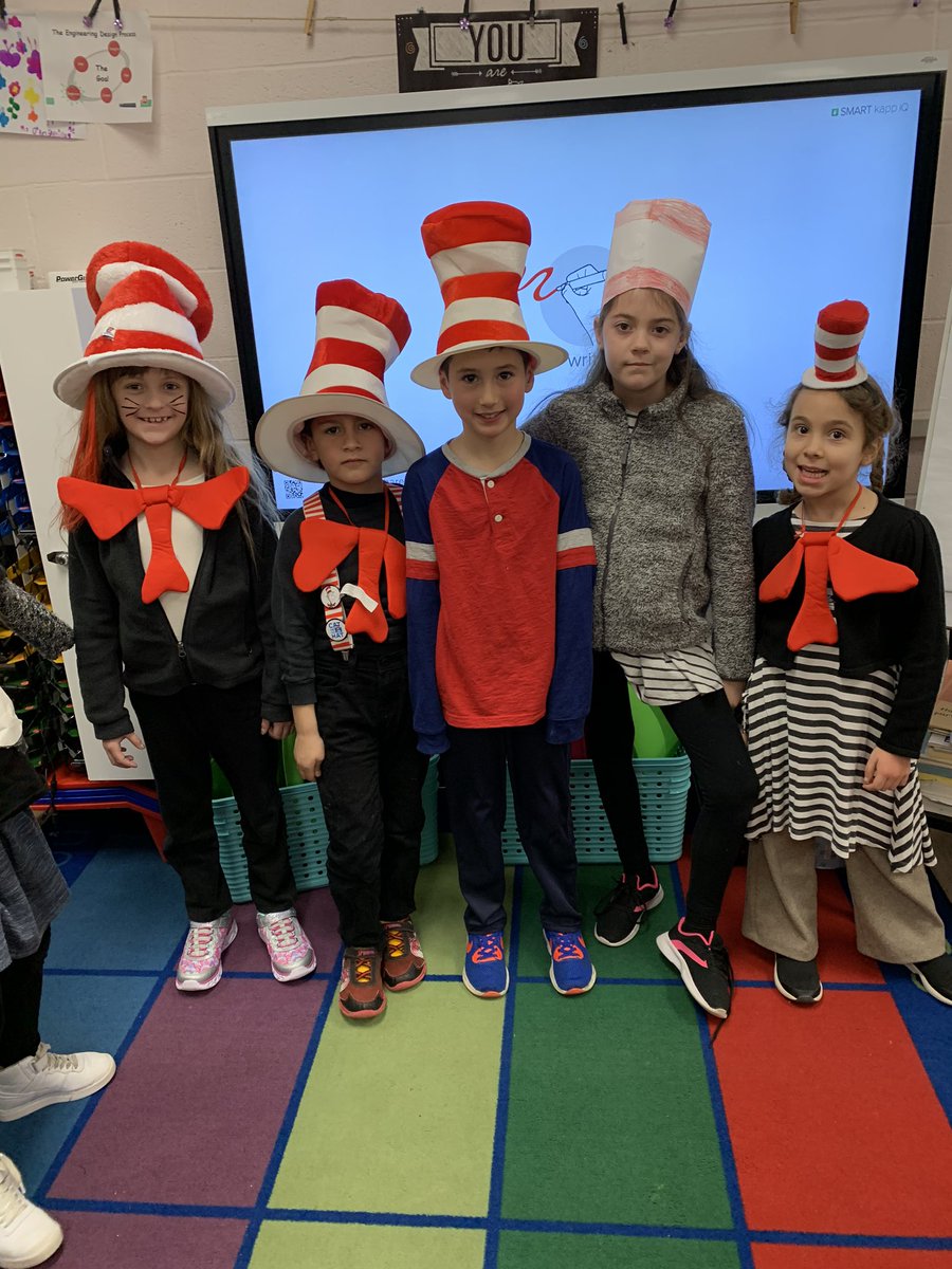 DAngelillo's tweet photo. Celebrating Dr. Seuss #parkavepride https://t.co/rwkt63uwVX