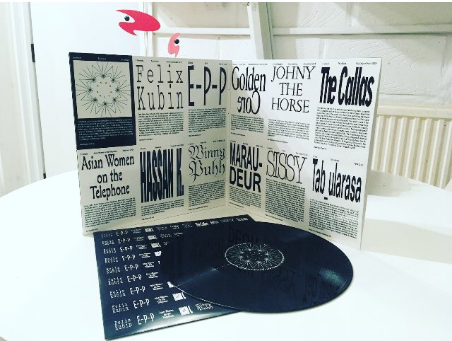 EuroNoize's tweet photo. The beautiful gatefold #EuroNoize vinyl was designed by Czech designer Linda Dostálková. Copies will be available for a special price of £12 on Sunday night at the record launch, 18:00 at @diyspace4london. Full details here: https://t.co/qK2nIVClPZ https://t.co/qwPKTsLXqJ