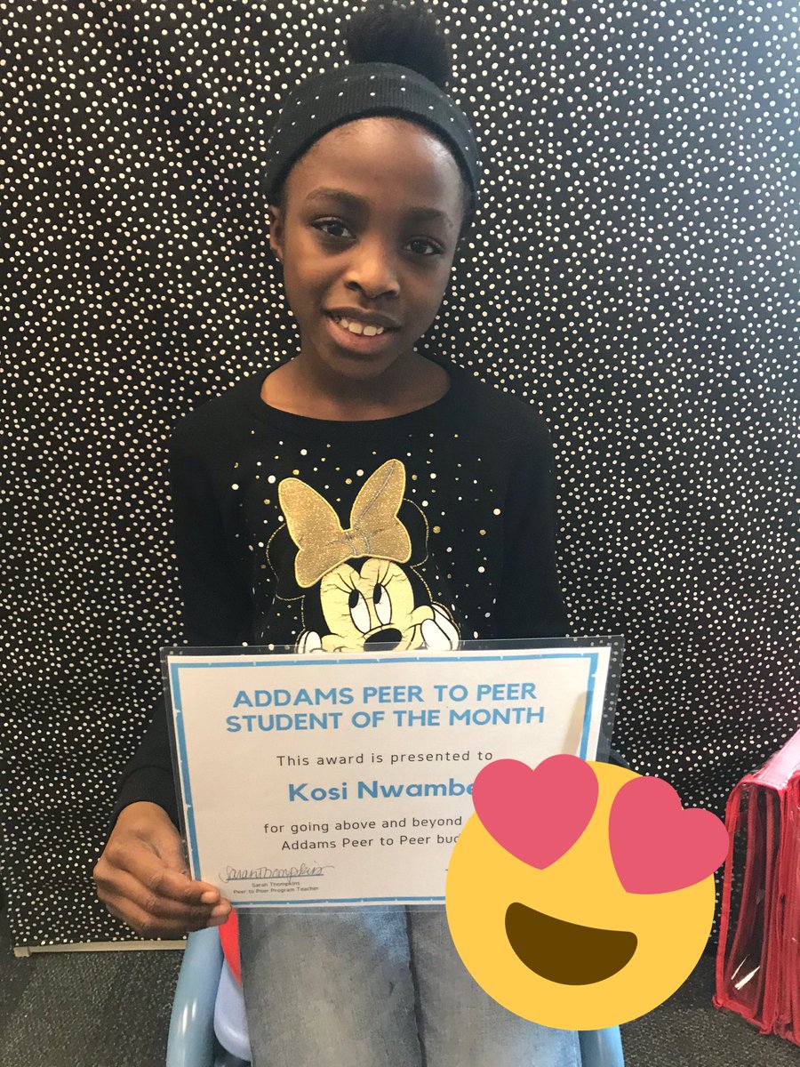MrsRRiley's tweet photo. Congratulations to these AMAZING students for going above and beyond as Addams Peer to Peer buddies!  @Jyouanes_ADDAMS @MrsCarlson_45 @MrsTodd22 @szelinskil1 https://t.co/MpPGIVH0kj