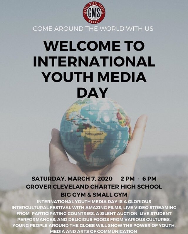 Join us for our International Youth Media Day (IYMD) celebration tomorrow, March 7, from 2-6pm at Cleveland High School!  See live student performances, art work, films, live streamings, with great food for sale, and a silent auction with incredible items! #lausd #Ldnw #LaMagnet
