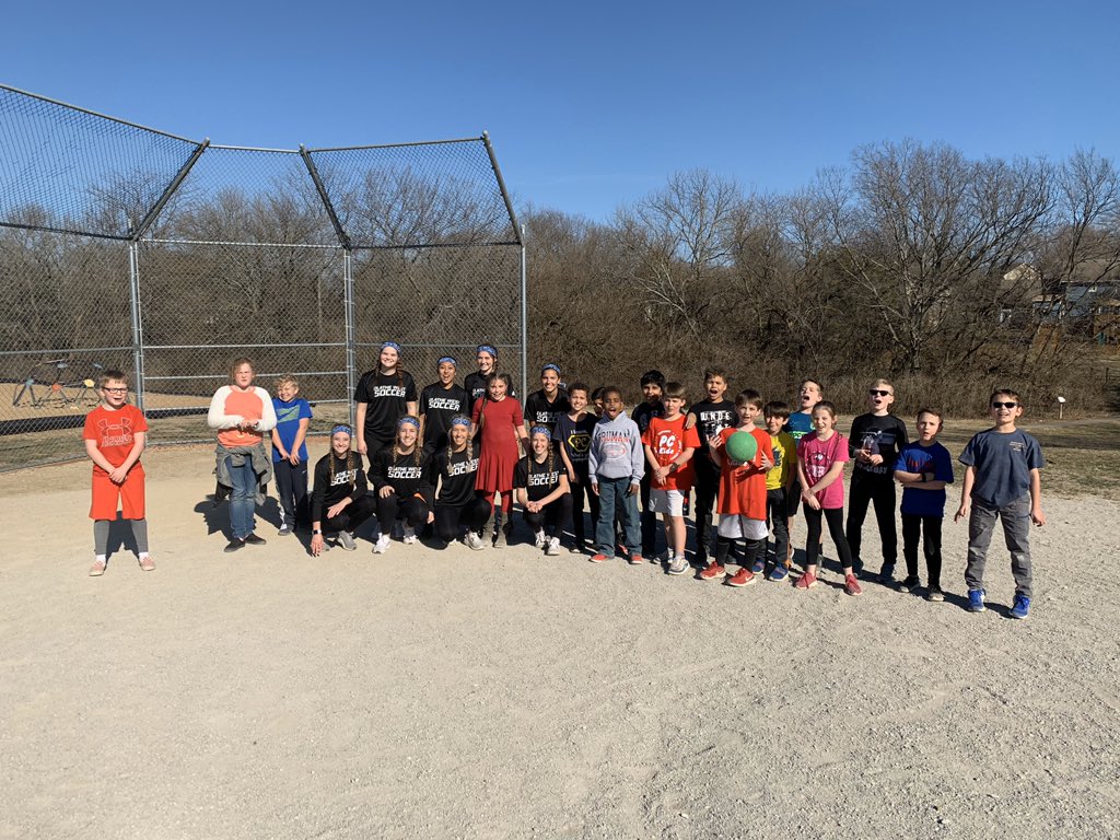 MattTrumpp's tweet photo. Stop 4:  Thank you @PCPioneers for letting our ladies work w your kids. 1 hr completely led by our girls. Teaching our kids servant leadership.  @aweb9 @andrew_miller21 @ADButlerOW @OWNovacekOWLS @ProfEnright @joshumphrey @dkapeller https://t.co/jwN7ocX6FS