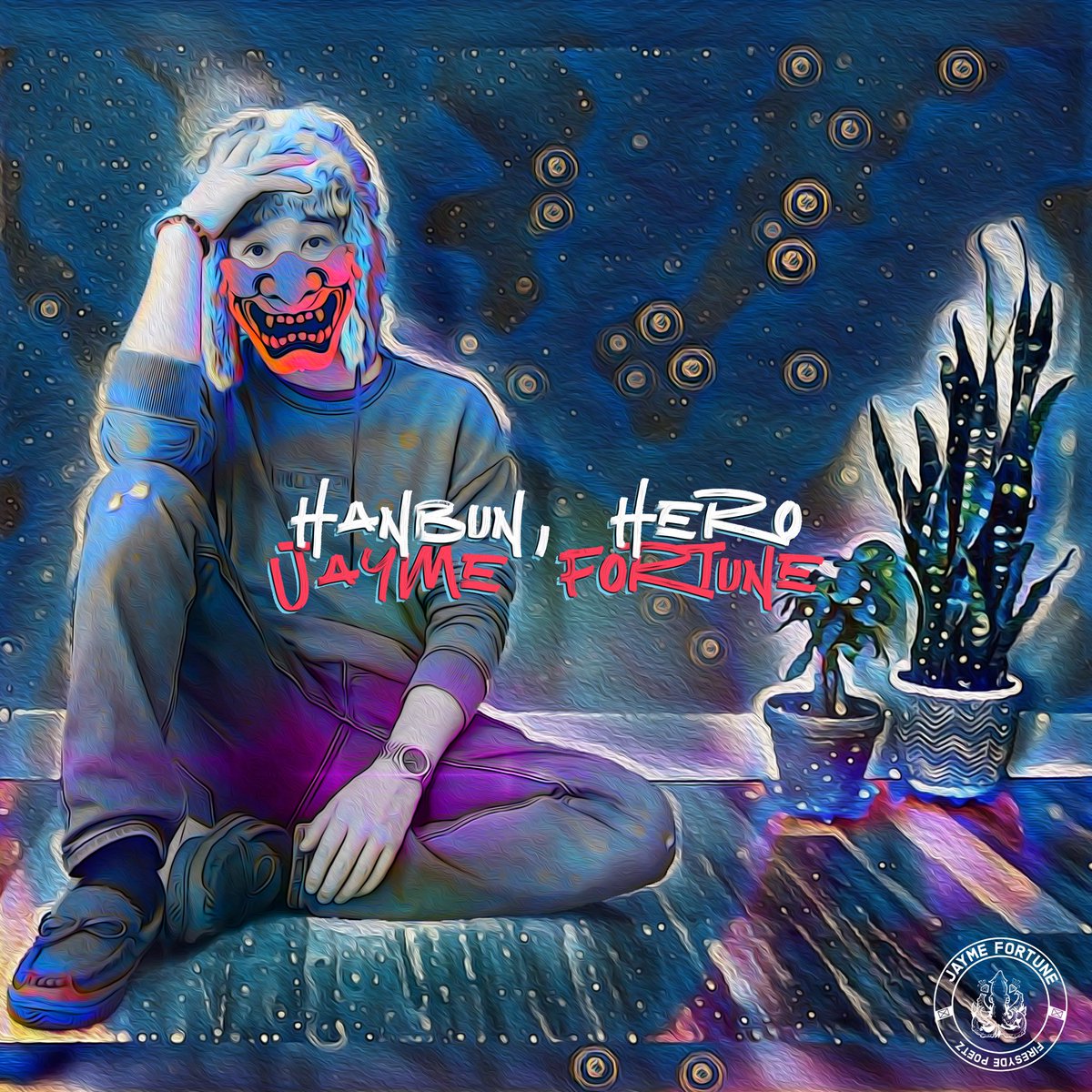 JaymeFortune's tweet photo. ‘Hanbun, Hero’ 12-track digital album, available now. @DistroKid @JaymeFortune #fortunate1s : https://t.co/z4rmckRY9Z https://t.co/FsrbXP3bhx