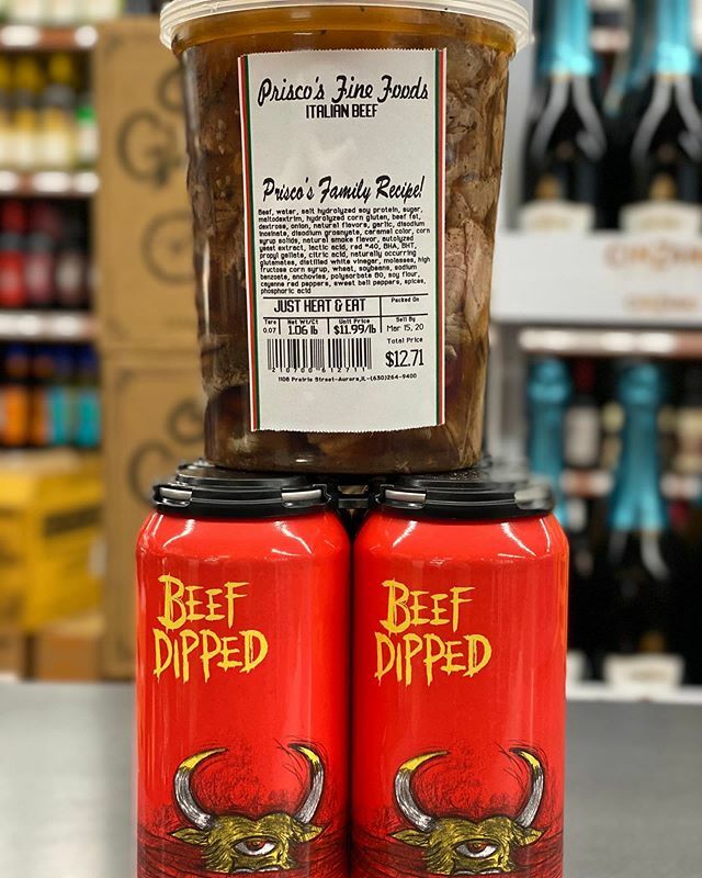 Grab some beef.  #beer #craftbeer #drinkbeer #drinklocal #chicagobeer #chicago #aurorail #priscosbeer ift.tt/2THGnig