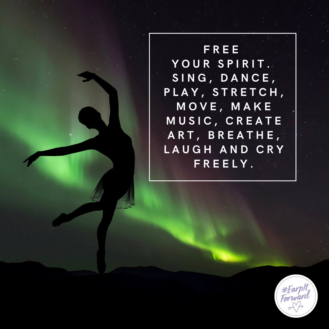 earpitforward's tweet photo. #5ValuesChallenge: Be True Day 5
Embrace your joy, your creativity, and all the things that free your spirit #StartTheWave https://t.co/zrz6esRvTL