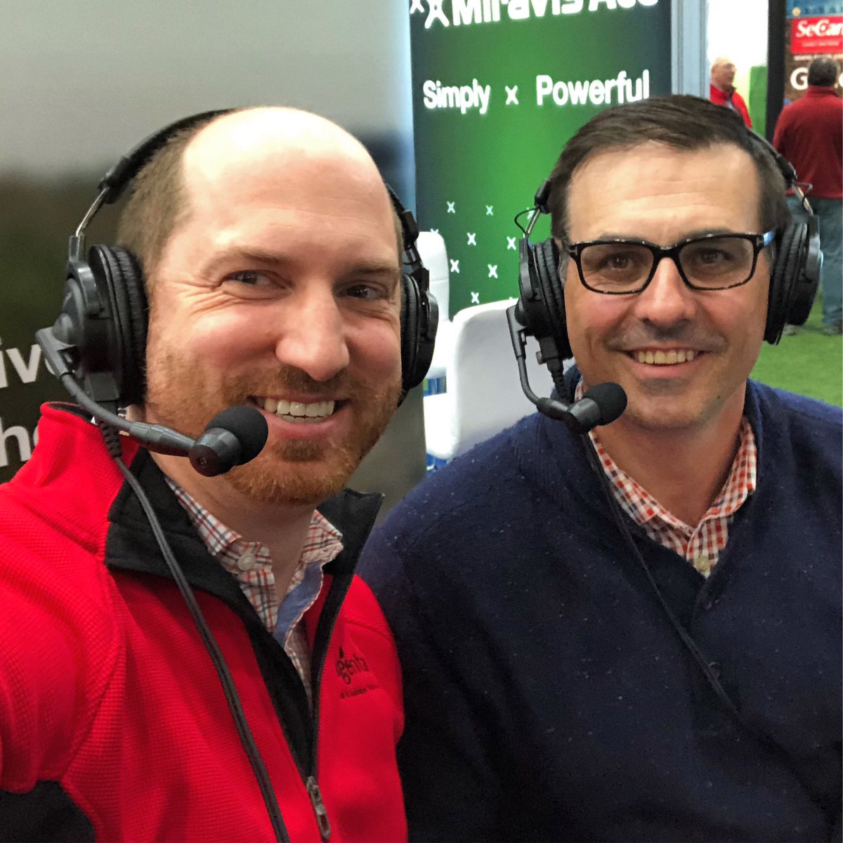 Hanging out with <a href="/realagriculture/">RealAgriculture</a> in London today, talking #Miravis on Sirius XM 147 on air NOW 🥳.