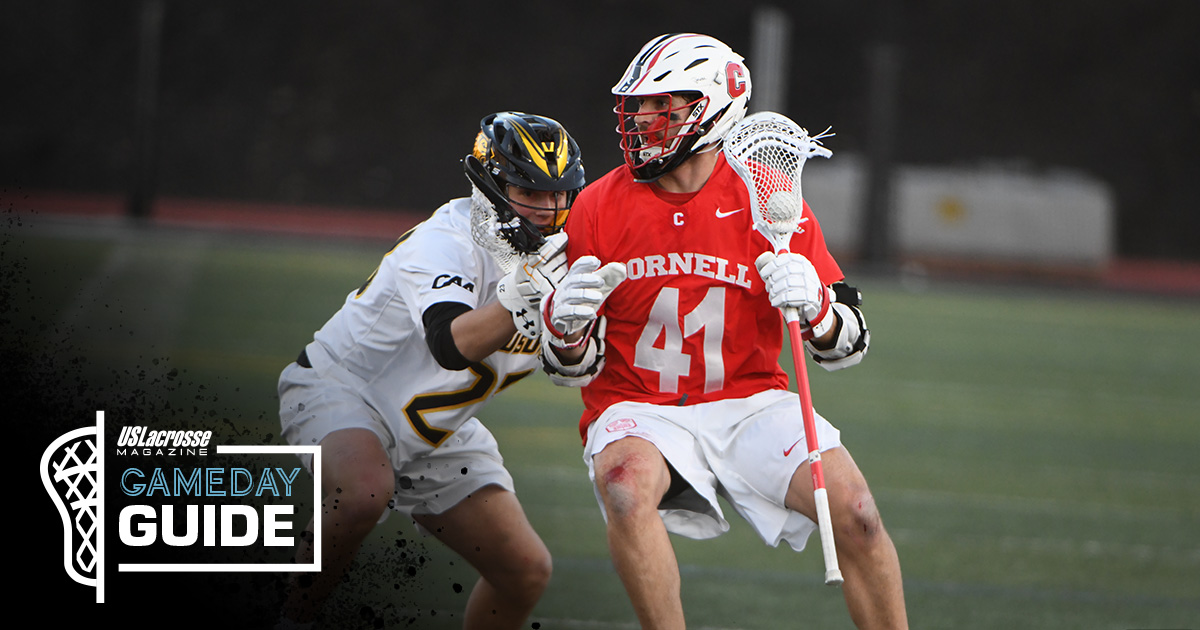 It's a marquee weekend in men's lacrosse.

— Syracuse vs. Johns Hopkins
— Denver vs. Notre Dame
— The Philly 4 Lacrosse Classic
— The Pacific Coast Shootout
— The Crown Lacrosse Classic

Get prepped for a big weekend.

GAMEDAY GUIDE: laxmag.us/2IpqqHY