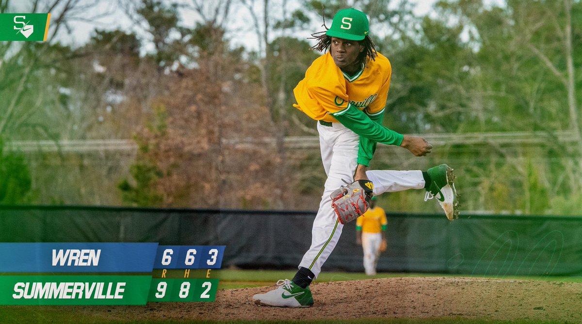 SummervilleBase's tweet photo. FINAL: Tucker comes in and slams the door on the Wren rally. Wave win 9-6! Back at it tomorrow at 12:30 against Lugoff-Elgin.

#NaturChemBaseball

#WinToday #StayTrippy https://t.co/HAVGT0rQZh