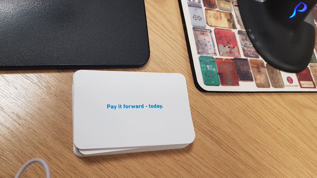 SharonGChiara's tweet photo. Drew a card @dougshaw1
This one keeps coming up and it feels good
#Payitforward #stopdoingdumbthings https://t.co/Y52CDVGMAl