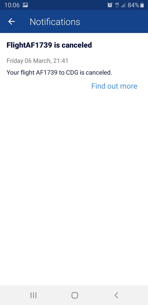 Dear <a href="/airfrance/">Air France</a>  I've got attached notification related to booking reference send as message. I've sent several messages to your Messenger'a agent without answer . Please assist . Appreciated