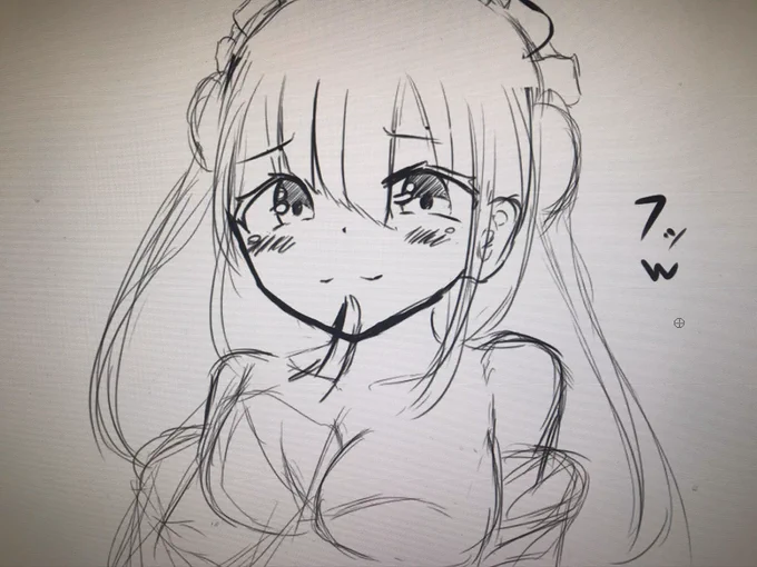なんかかわいい落書きもあげとこ 
