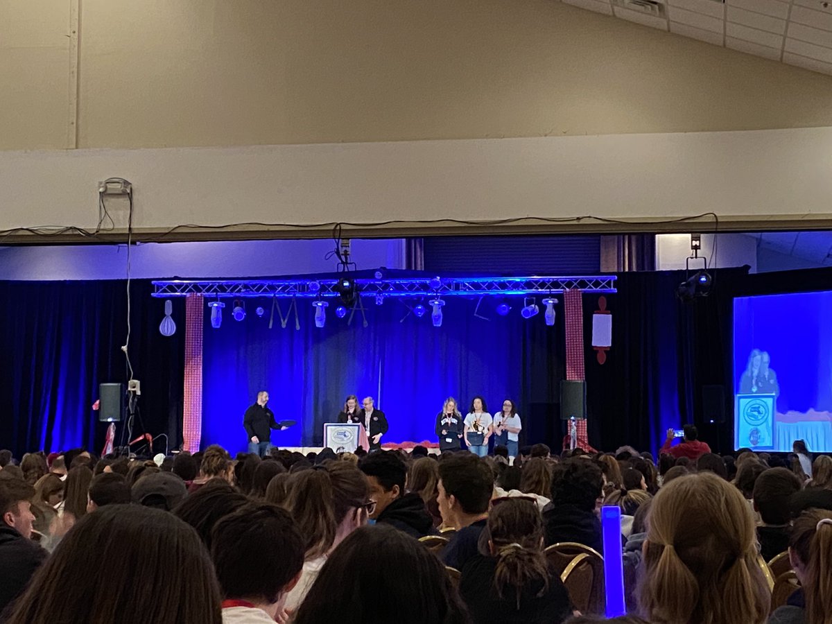MsBlanco_FHS's tweet photo. Wonderful three days with my fabulous students from Student Council. Thank you for a wonderful conference! We can’t wait to get cooking! #masc2020 @foxhsprincipal @MA_StuCo https://t.co/NrsfIYYqAQ