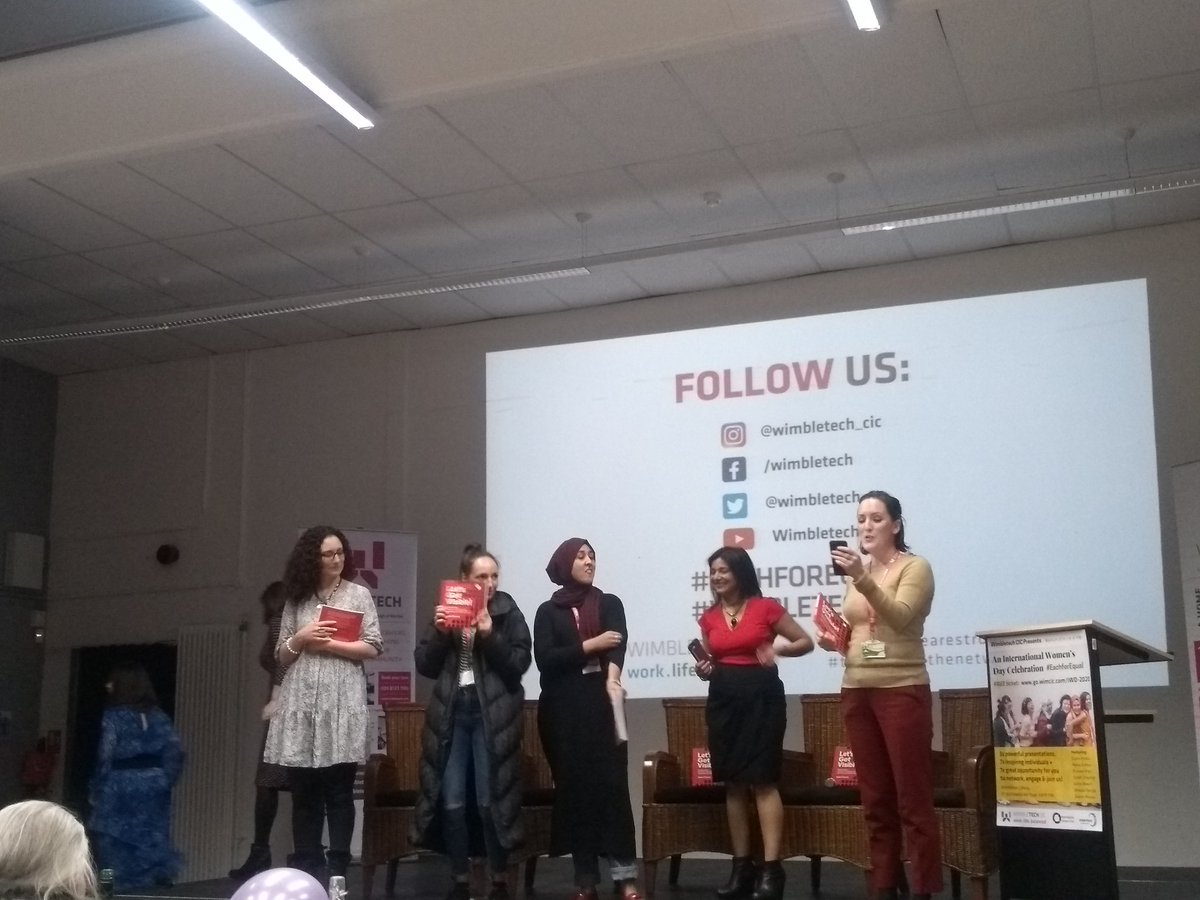 DanHolden85's tweet photo. Final speaker was Sapna. Lots of inspirational speakers tonight at #Wimbletech #IWD2020 event.
I will pass on these points to my little sister to help her with business, tech ideas & future work ideas.
@wimbletech @MertonLibraries https://t.co/6mPS610aaT