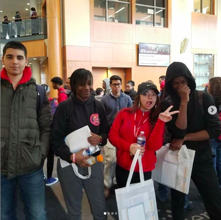 FriendsofPTS's tweet photo. .@Penn_Treaty students attended the #StepintoCollege Conference at @USciences today. What a great opportunity for our kids! Go Wolves! #stepintocollege #PTgoestocollege #knowyouroptions @Philly2College #bettermakeroom @PHLschools #stepintocollegephilly https://t.co/n26HU42C1J