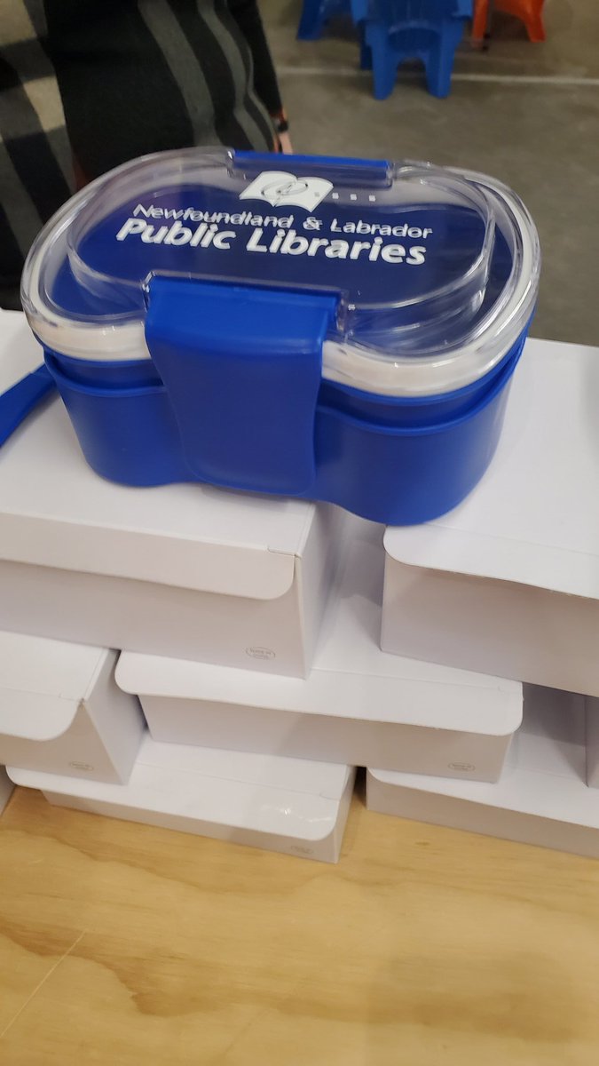 Lots of snacks and bento box library swag - you know what you must do!