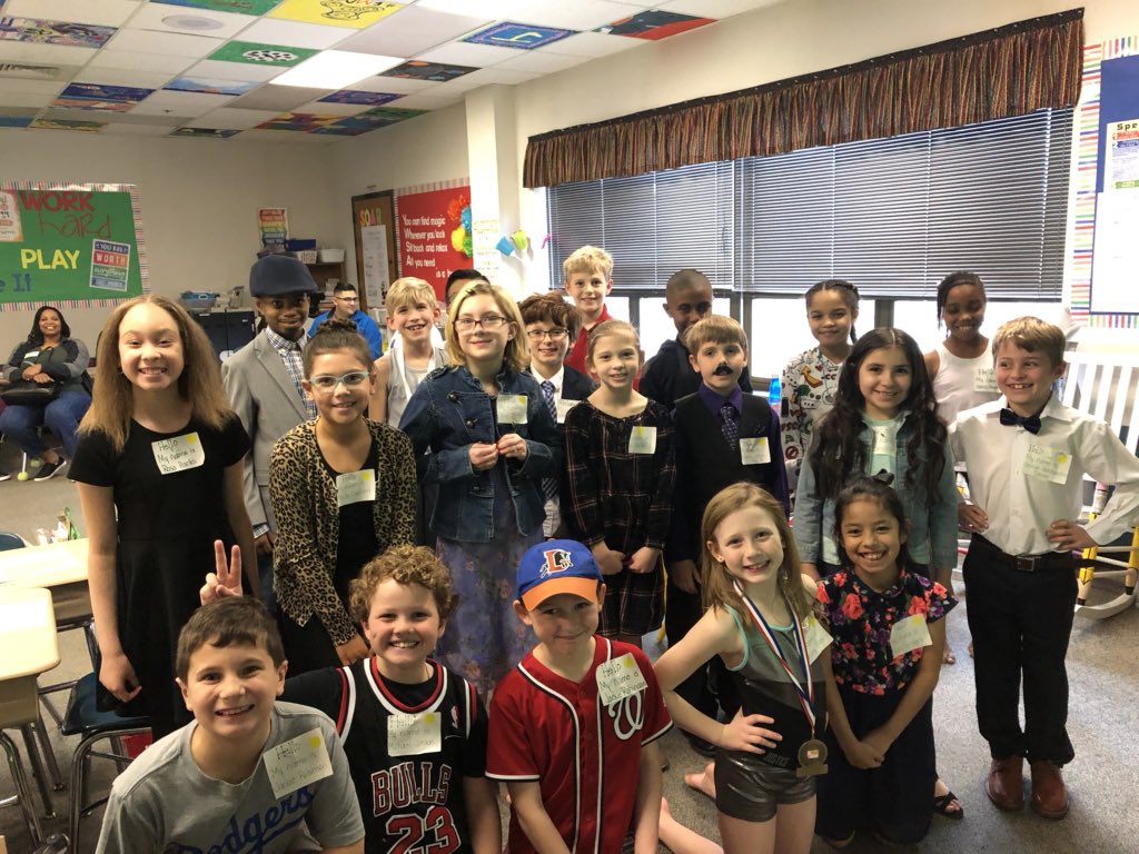 wesjackson3rd's tweet photo. 3rd graders presented their Black History Wax Museum for parents today. What fun we had!!#whosgotitbetterthanWES whosgotitbetterthanWES https://t.co/sx8MMHShay