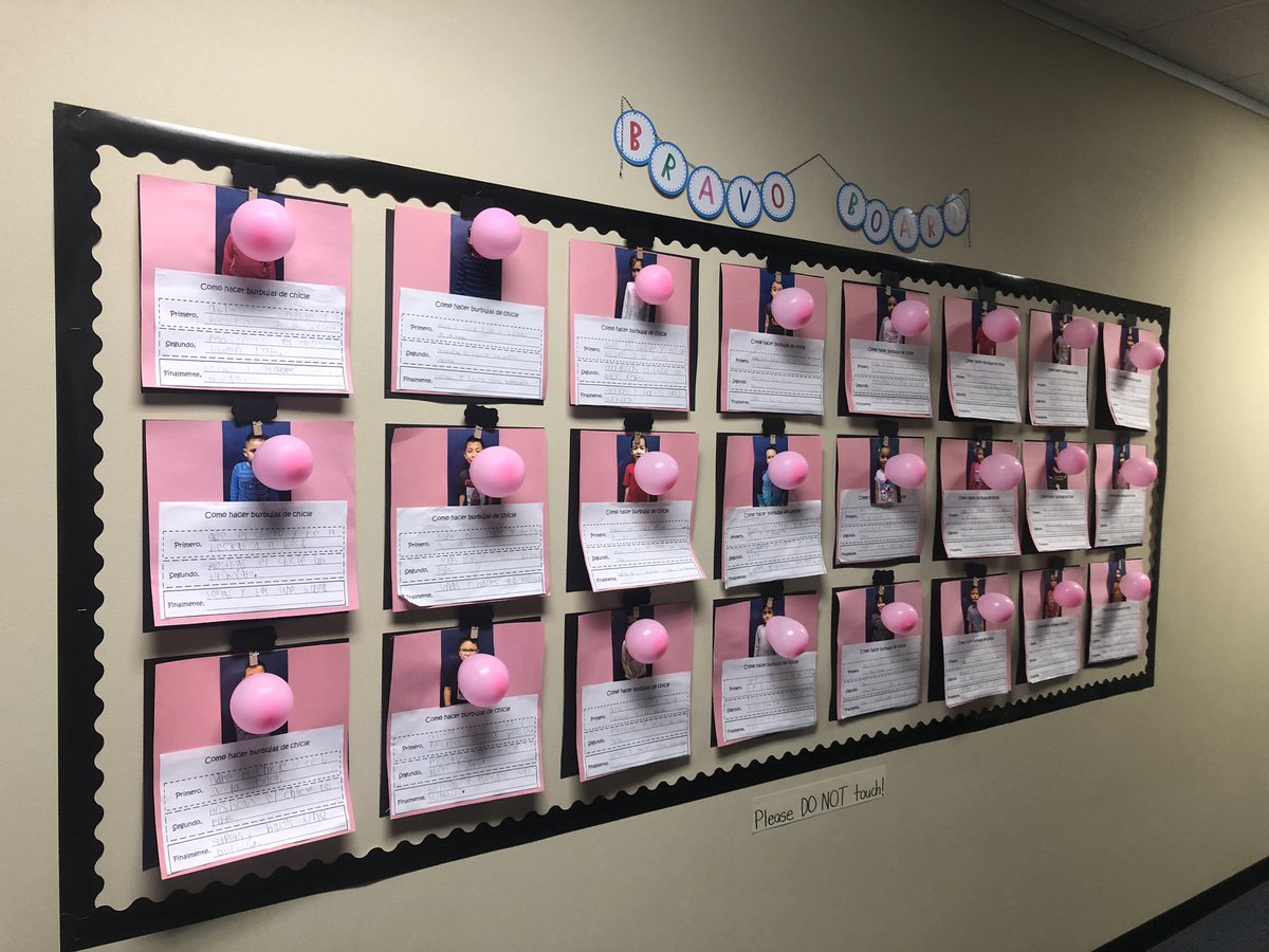 MsGarciaKinder's tweet photo. Celebrating our How-To writing with a POP! @HemmenwayStreak #howtoblowabubble #hemmenwayallin https://t.co/3LbhDxTpyJ