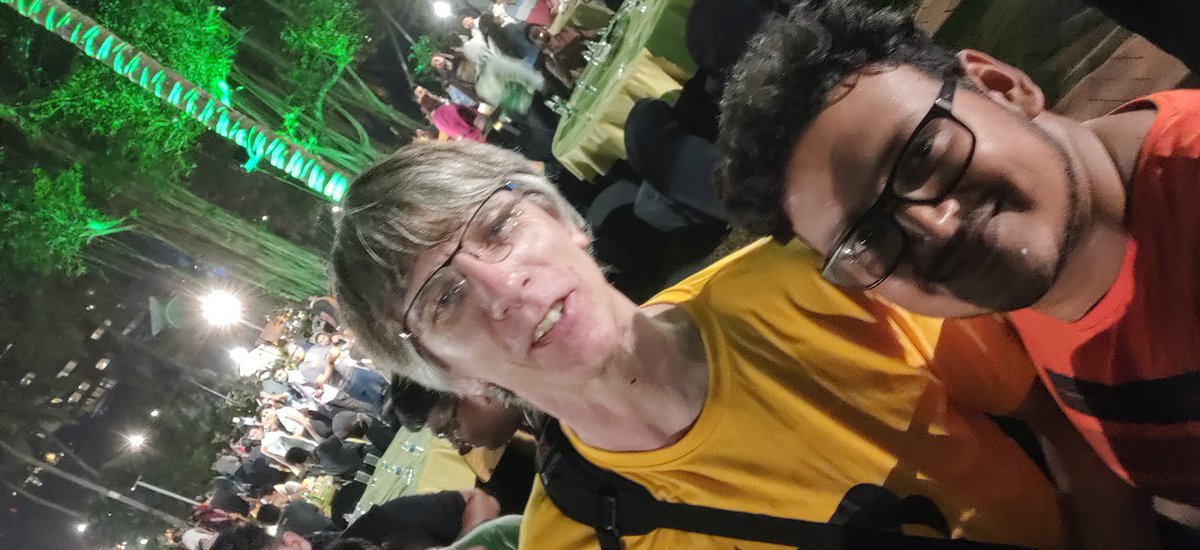 Nervotex's tweet image. Selfie with the best dancer!
@nullcon #networkingparty