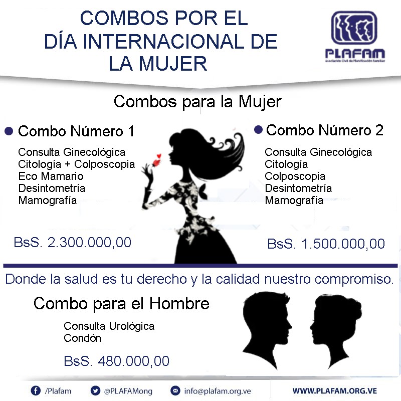 PLAFAMong's tweet image. ¡A Plafam llegó la promoción de combos por el día de la mujer! ❤️👱🏻‍♀️👩🏿👩🏽‍🦱👩🏻‍🦳 👆🏻👆🏻
DESLIZA LA IMAGEN 

❤️COMBOS PARA LA MUJER

📌COMBO 1 y COMBO 2 

💙COMBO PARA EL HOMBRE

✔️PROMOCIÓN VÁLIDA HASTA EL 31 DE MARZO.