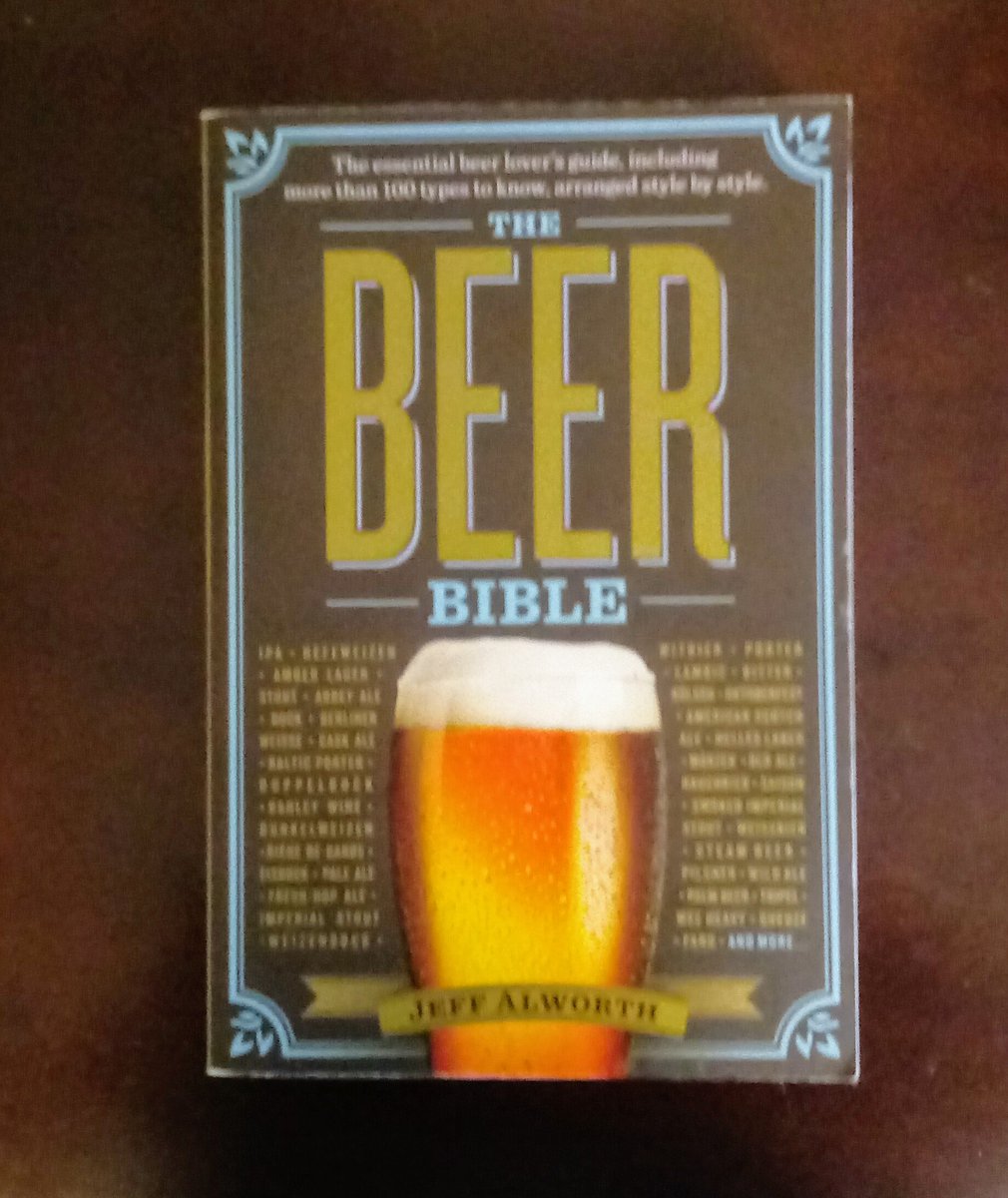 LetUsDrinkBeer1's tweet photo. @TempestTankard I'm just amazed at you folks who write books. Jeff's book, along with Randy Mosher's Tasting Beer, are my GoTo craft beer references. So glad to have these around! 🍺 #beerbible #tastingbeer https://t.co/rGQsmfxHWj