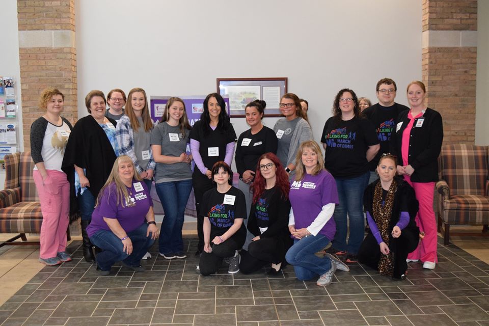 ngtc's tweet photo. Yesterday our faculty, staff and students held a March of Dimes fundraiser walk on our Blairsville and Clarkesville campuses. We love being able to get out and walk for a great cause! Check out this group from the Blairsville campus! https://t.co/VJr33KvwSj