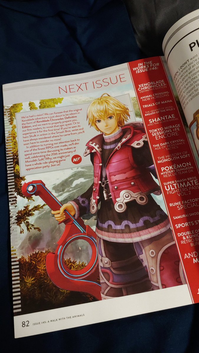 SirFamousNJ's tweet photo. I just received my #NintendoForceMagazine but if anything, it has only hyped me up even more for the next issue even before reading this one! https://t.co/EWKNutPCTg