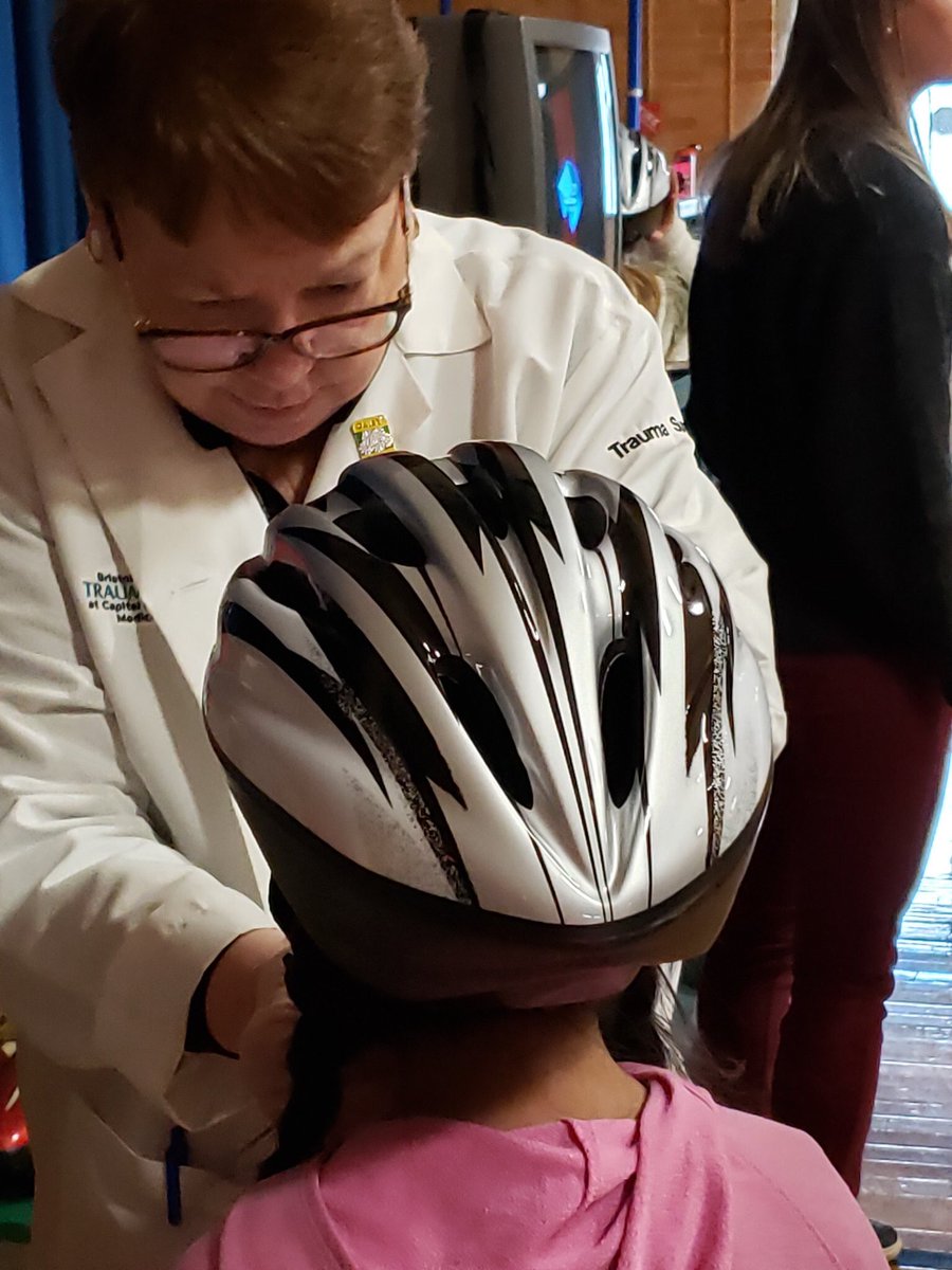 We started our day with a Bike Safety presentation from Capital Health Trauma Center! Every 3rd grader received a properly fitted helmet through generous funding from the Lawrence Township Community Foundation! #SafeKids #TogetherWeCan #NJSafeRoads