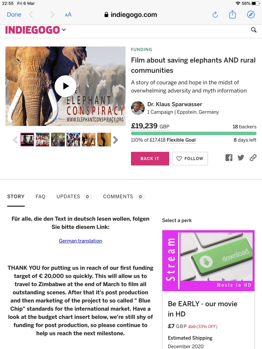 Nenagh9's tweet image. .@TheElephantCon1 .@PhilHat1 

How are you making a film about saving #Elephants when you are #ProHunting...