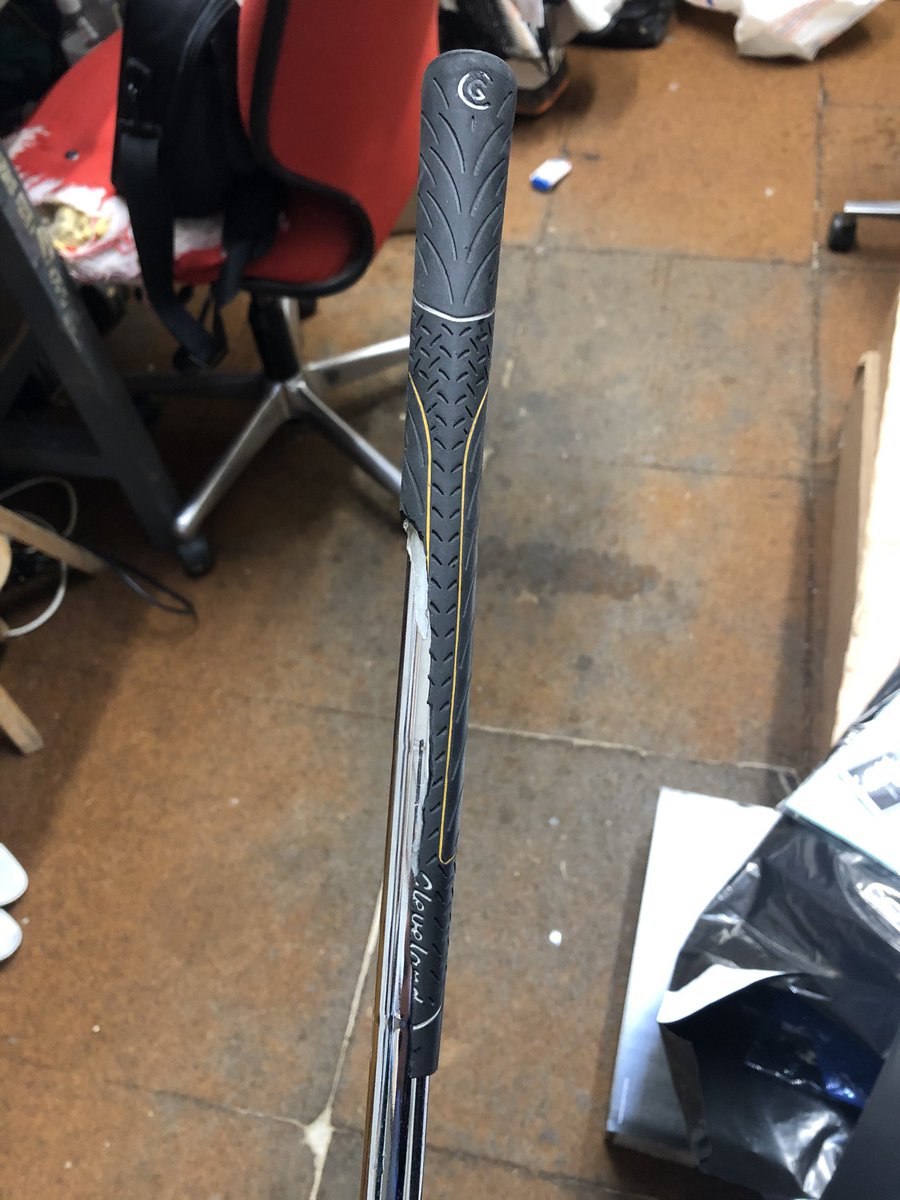 Had this in today <a href="/secretclubprov/">Secret Club Pro</a> played the last few weekends with this and the thought it may be time for a re grip 🥴🤭