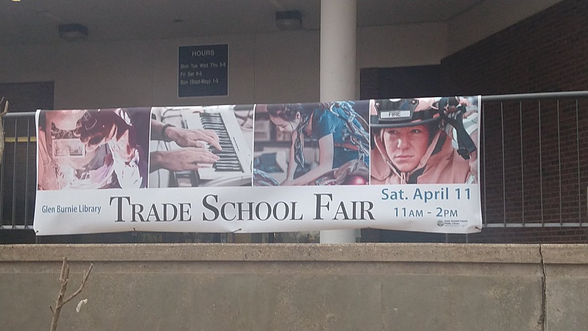 GBHS_Signature's tweet photo. Looking into career options but not sure that college is for you? Interested in a trade or service future? Check it out at @aacpl GB! @GBHSaacps @AACountySchools #tradeschool #publicservice #thereareoptions https://t.co/9OcwFG0ONQ