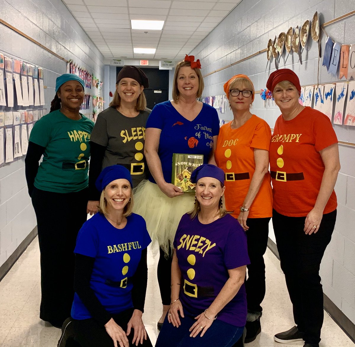 elizjackson1's tweet photo. Read Across America! Love my team! #dopeywassick @mshowardedu @Annercp @lwesprincipal @H_Rome_iTeach https://t.co/G80RS1i8hx