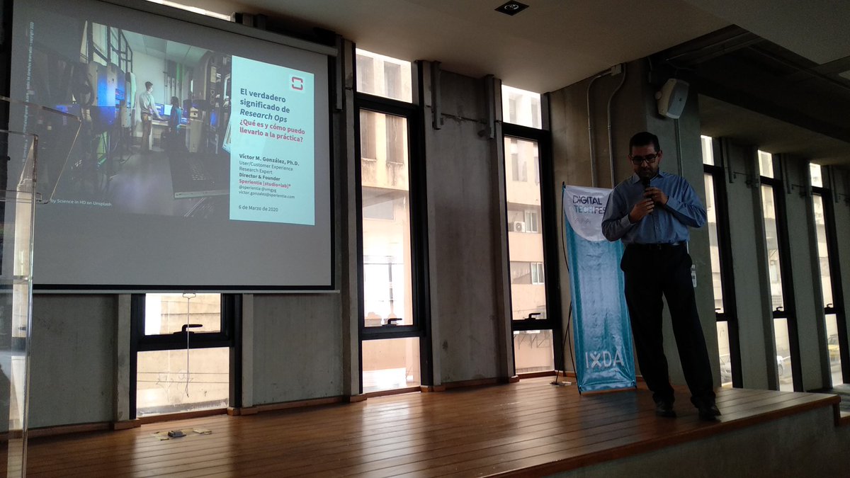 Una experiencia bastante emocionante en el Digital Tech Fest de <a href="/IxDAGDL/">IxDA Guadalajara</a>.

David Farkas <a href="/vmgyg/">Víctor M. González, Ph.D.</a> entre otros, nos comparten sus conocimientos con gran entusiasmo.

#UX #uxresearch #ixda