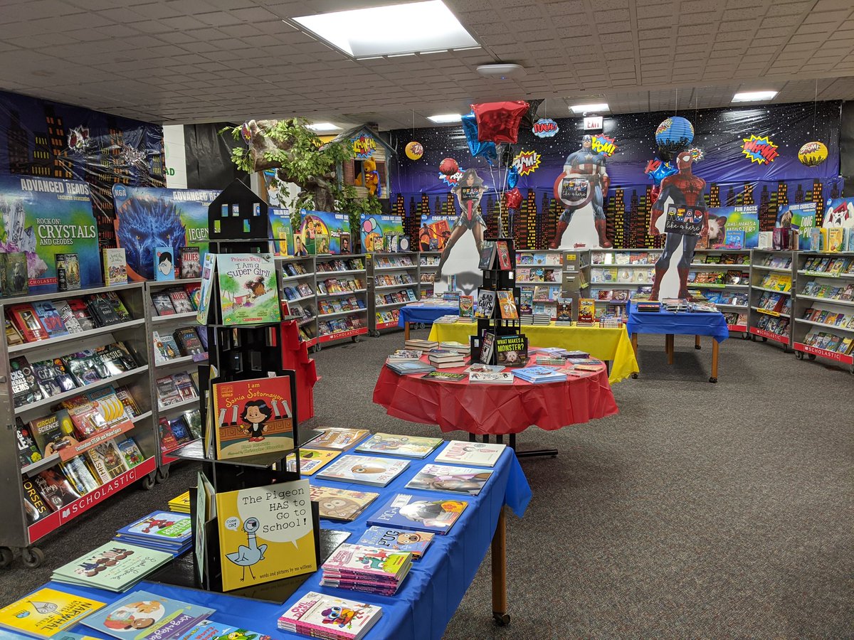 Because we have an awesome teacher-librarian <a href="/strohreads/">Kurt Stroh</a>! Can't wait for the kids to see this next week!