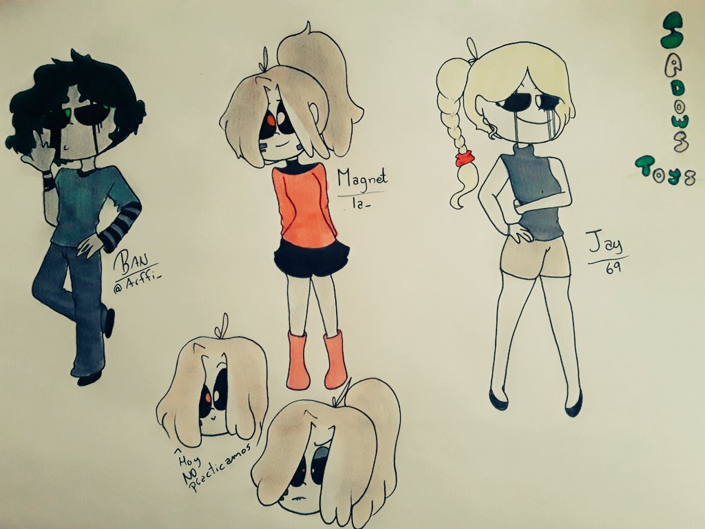 _cosmicdinosaur's tweet photo. #FHSZ3R0 //#ShadowBon//#ShadowMeg//#ShadowJoy.

.... perdón me imagino a Jay como una golfa :'^ y a Meg como una chica tranquila pero cuando le agarra el cuarto de hora le agarra fuerte...y es medio vaga por ahí :^ https://t.co/9j2KvwrcLn