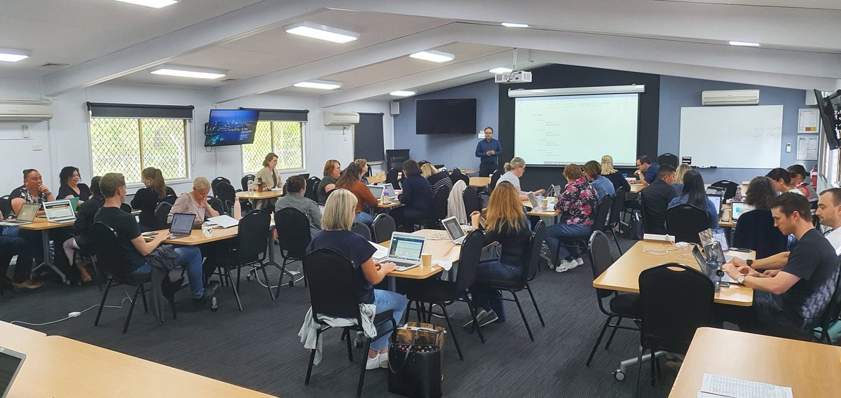 A committed bunch of future RE teachers/leaders giving up their Saturday to be part of the Grad Cert: Teaching for Mission cohort <a href="/CatholicEdParra/">Catholic Schools Parramatta Diocese</a>