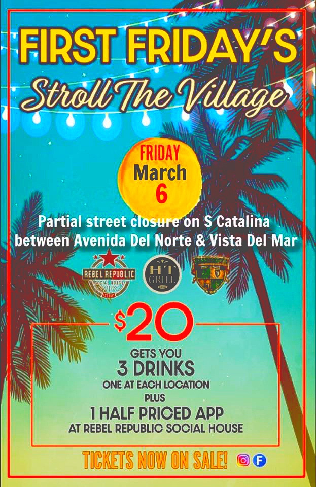 HT_Grill's tweet image. ⁞⁝✦⁞⁚𖣊⁚⁞✦⁝⁞  😘❤️ $20 Riviera Village 1st Fridays deal today: 3 DRINKS &amp;amp; 1/2 PRICE APPETIZER DEAL @hennesseys_redondobeach @ht_grill_bistro @rebelrepublic.sh *Street closure on S Catalina between Avenida Del Norte &amp;amp; Vista Del Mar ☙𒁯➶💋🥂➶𒁯❧ || 📸 @_kylemunson